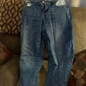 Ashley Mason Blue Flare & Wide Leg Jeans